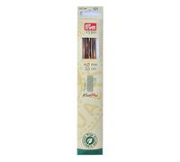 Prym 223144 Knitting Needles Natural Coloured 20 cm 4.00 mm Knitting Needle, Wood, Multicoloured, 4 mm