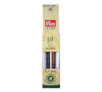 Prym 223375 Circular Knitting Needle Tips Natural Short 8.7 cm 5.50 mm