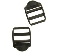 Prym 25 mm Clamping Plastic Buckles, Black