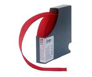 Prym 25mm Rucksack Bag Strap Webbing Red - per metre