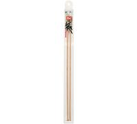 Prym 33 cm x 2.50 mm Single Pointed Knitting Pins, Bamboo