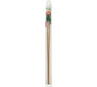 Prym 33 cm x 3 mm Single Pointed Knitting Pins, Bamboo