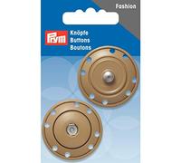 Prym 341831 Sew-On Snap Fastener Beige, 35 mm, 1 Stück