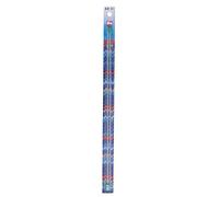 Prym 35 cm 2 mm Single-Pointed Knitting Pins, Pack of 2, Aluminium Pearl Grey