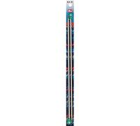Prym 35 cm 4.50 mm Single-Pointed Knitting Pins, Pack of 2, Aluminium Pearl Grey