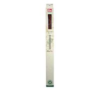Prym 35 cm x 6.50 mm Single Pointed Knitting Pins with Knob, Natural