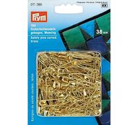 Prym 38 mm Safety Pins Curved with Coil Brass