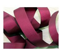 Prym 38mm Ribbed Polyester Tape Bordeaux - per metre
