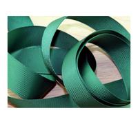 Prym 38mm Ribbed Polyester Tape Green - per metre