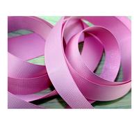 Prym 38mm Ribbed Polyester Tape Old Rose - per metre