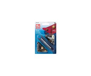 PRYM_390299-1 Non-sew Fasteners Anorak Antique Brass 15 mm