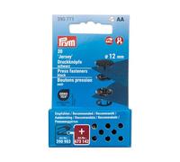 Prym 390771 Snaps Jersey 12 mm Black Compatible with Vario Creative Tool