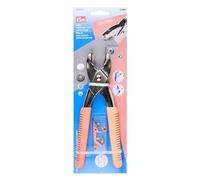 Prym 390918 Vario Pliers Apricot - for Press Studs, Eyelets, Rivets & Jeans Buttons - Includes Hole Tool - Ergonomic Handle - Versatile Sewing Accessories