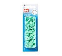 Prym 393319 Sew Popper Colour Snaps Heart Mint, One Size