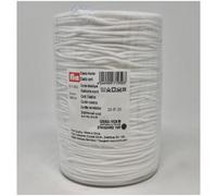 Prym 3mm Super Soft Round Elastic Cord White - per metre