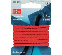 Prym 4mm Parka Cord Red - each
