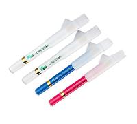 Prym Chalk Pencils with Brush - 4-Piece White/Pink/Blue