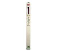 Prym 40 cm x 3 mm Single Pointed Knitting Pins with Knob, Natural