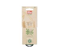 Prym 40Cm Bamboo Circular Knitting Pins - 3.5mm