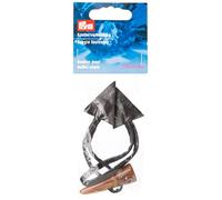Prym 417710 Toggle fastening brown, Polyester, 15 x 5 cm, braun, 1 Stück