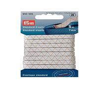 Prym Standard-Elastic white, Polyester, 7 mm, weiß, 5 m