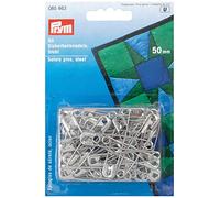 Prym Safety Pins Silver - per pack of 50