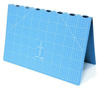Prym 610410 Cutting Mat Foldable 45 x 30 cm (A3), Self-Healing Mat, Non-Slip, Space-Saving Foldable to 30 x 22.5 cm, High-Quality Cutting Mat in Light Blue