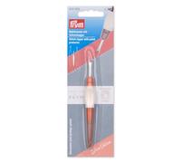 Prym 610926 Ergonomic Seam Ripper - Small, with Ball Tip, Non-Slip Grip & Protective Cap, Ideal for Separating Seams and Stitches, for Right & Left Handed Users, Apricot