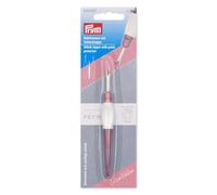 Prym 610927 Ergonomic Seam Ripper - Small, with Ball Tip, Non-Slip Grip & Protective Cap, Ideal for Separating Seams and Stitches, for Right & Left Handed Users, Berry
