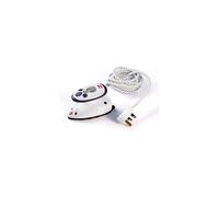 PRYM_611916-1 Steam Iron Mini with UK Plug, White, 19 x 17 x .95 cm