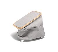 Prym Box Canvas & Bamboo, Cotton, Grey, 38 x 26 x 37 cm