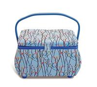 Prym 612082 Sewing Basket L Blue Birds