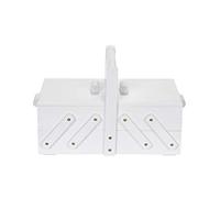 Prym 612579 Sewing Box Wooden S White