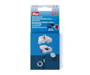 Prym 673141 Disassembly Set for Prym Jersey Press Studs 8 and 10 mm BlackBerry