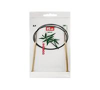 Prym 80 cm x 3 mm Circular Knitting Pins, Bamboo