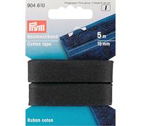 Prym Cotton Tape 15 mm Black