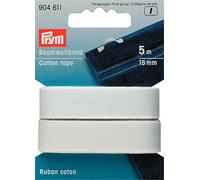 Prym Cotton Tape 15 mm white, 100% CO