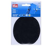 Prym 929010 Iron-On Faux Suede Patches 8 x 10.5 cm Black
