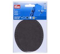 Prym 929011 8 x 10.5 cm Faux Suede Iron-On Patches Medium Grey
