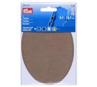 Prym 929033 Iron-On Faux Suede Patches 9.5 x 14.5 cm Stone