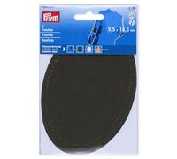 Prym 929037 Iron-On Faux Suede Patches 9.5 x 14.5 cm Olive