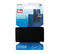 Prym 954900 Elastic Dungarees 35 mm Black