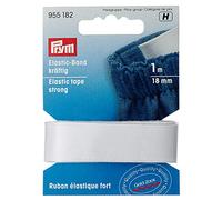 Prym 955182 Elastic tape strong 18 mm white