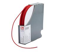 Prym 2.5mm Round Elastic Cord Red - per metre