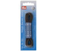 Prym 974837 Round Laces Cotton 3 mm - Shoelaces 90 cm Navy Pack of 2