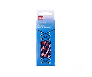 Prym 974942 Outdoor 5 x 1200 mm Blue/Red/White Round Laces, Polyester, 5 mm x 120 cm
