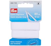 Prym 990730 Elastic Shoulder Straps, White, 9.3 x 6.7 x 1.2 cm