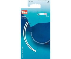 Prym 991,804 BH-Bügel, Steel, Weiss, B90 Größe