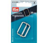 Prym Adjusting Buckle, Metal, Silver, 9.5 x 6 x 1 cm