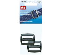 Prym - Adjusting Plastic Black (30mm) Buckles - 1 Unit